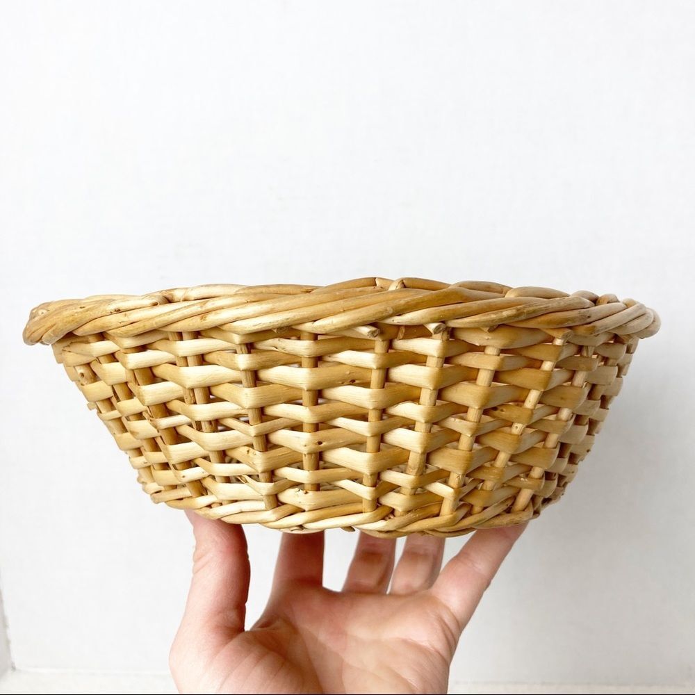 Round basket low short 9” diameter